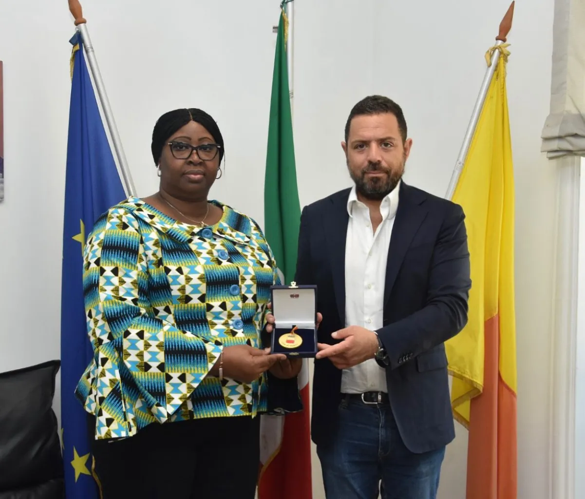 Il consigliere Gennaro Demetrio Paipais ha incontrato l'ambasciatrice della Costa D'Avorio, Nogozene Bakayoko